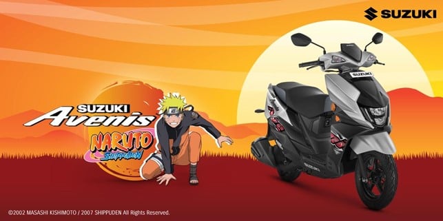 Suzuki AVENIS Unveils ‘Naruto Shippuden’ Edition for Anime Fans