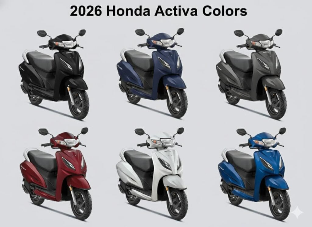 2026 Honda Activa Colors: New Shades, Prices, and Features