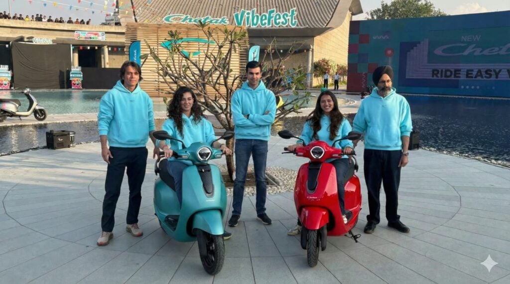 2026 Bajaj Chetak C25 Launched at Rs 91,339 – Range 113 Kms