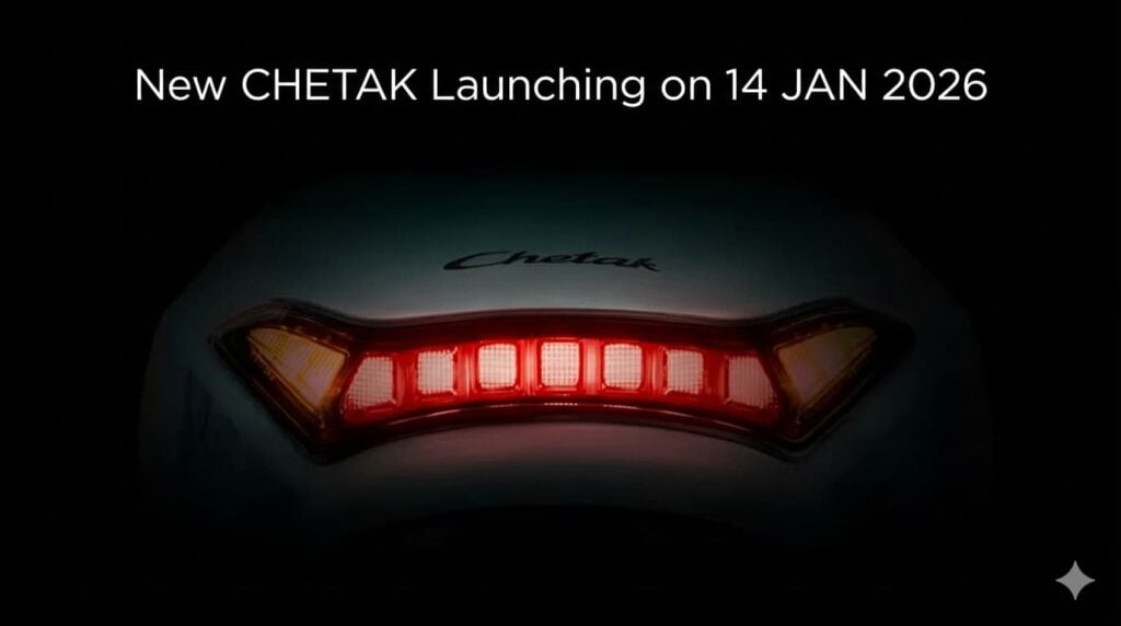 2026 Bajaj Chetak Launch Date Confirmed: New Chetak EV Launching on Jan 14