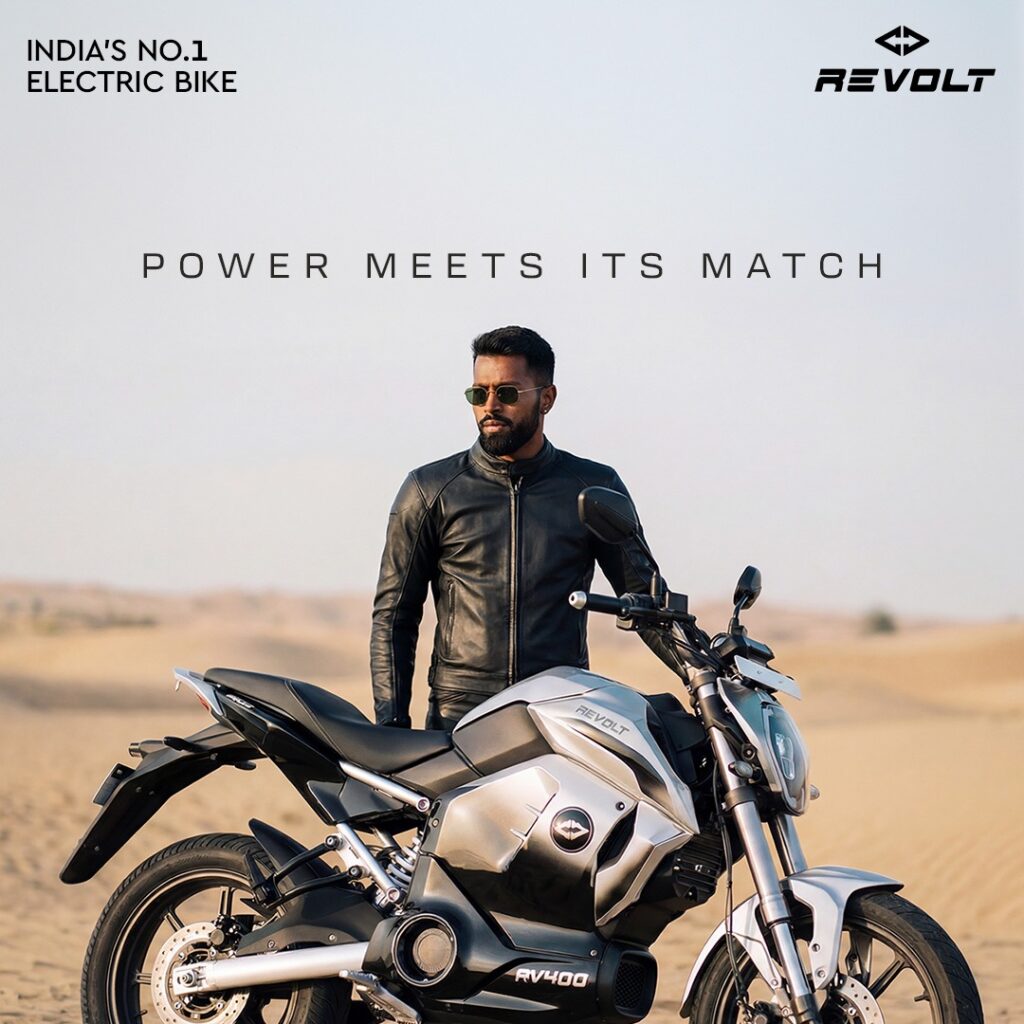 Revolt Motors Appoints Hardik Pandya as Brand Ambassador (2026)