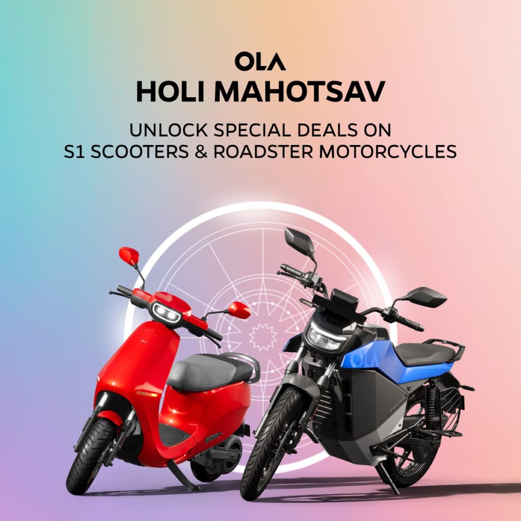 Ola Electric Holi Offers 2026: Roadster Now Starts at ₹79,999