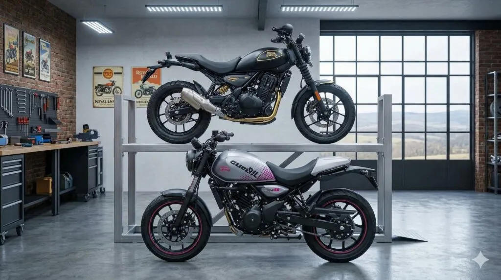 2026 Royal Enfield Guerrilla 450 Photos Leaked Ahead of Launch Today