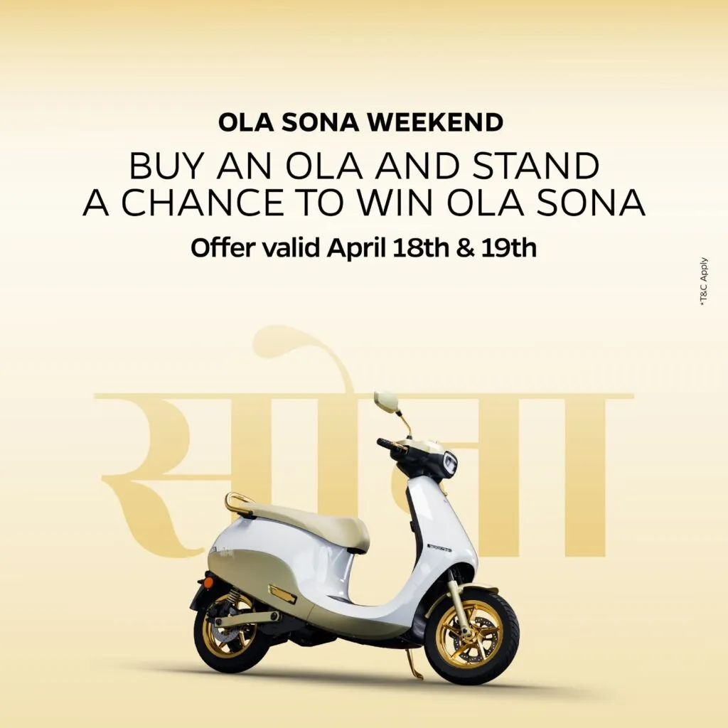 Ola Electric Akshaya Tritiya Offer 2026: Save Up to ₹50,000 & Win Ola Sona Edition
