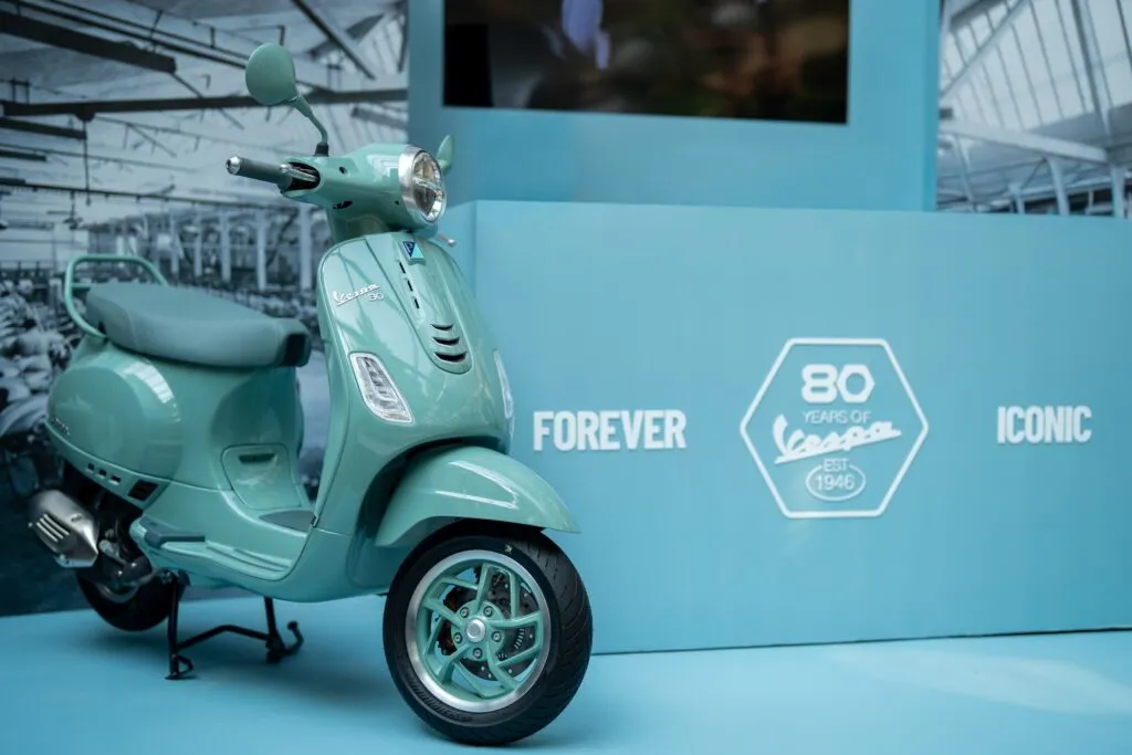 Vespa Tech 80th Launched in India: A Celebration of 80 Years of Iconic Style