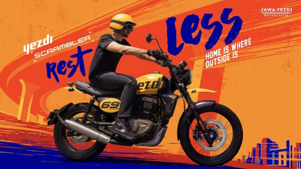 Yezdi Scrambler 350 Launched in India – Price Starts at Rs 1,99,950