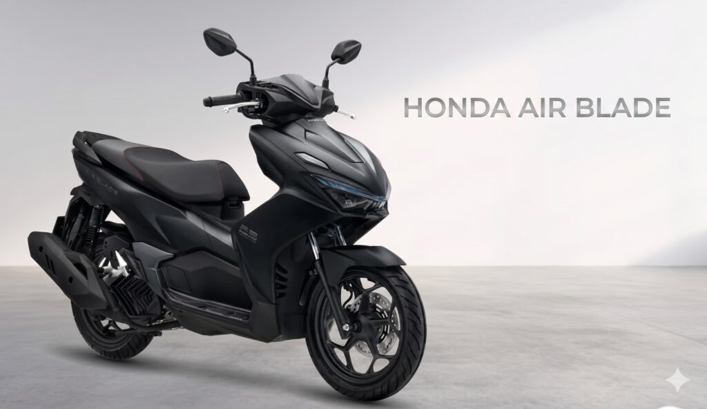 Honda Air Blade Maxi-Scooter Patented in India: To Compete Aerox 155?