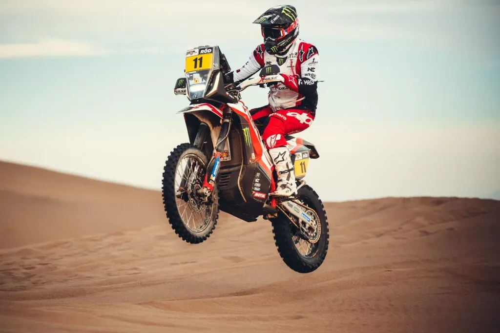 Hero MotoSports Retains Top 10 at Desafio Ruta 40 Stage 3