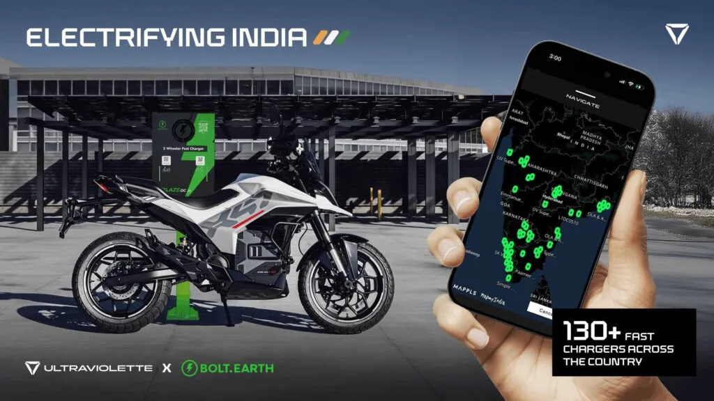 Ultraviolette and Bolt.Earth Expand Type-6 EV Fast-Charging Network in India