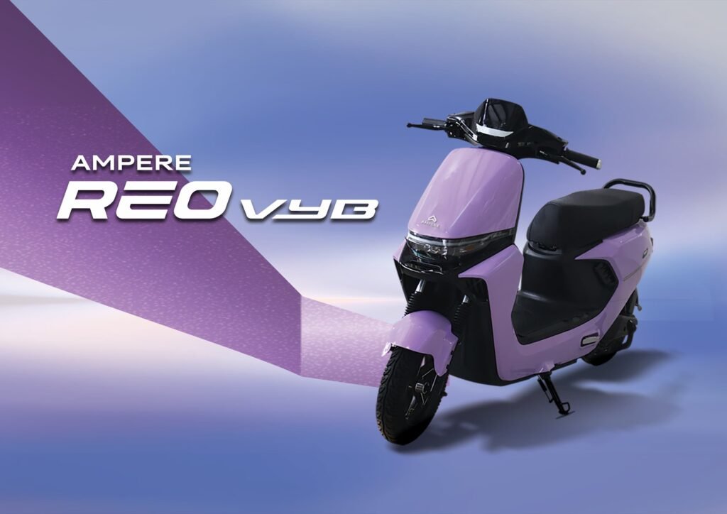 Ampere Reo VYB Launched in India at ₹69,499: Smart Entry-Level EV Scooter