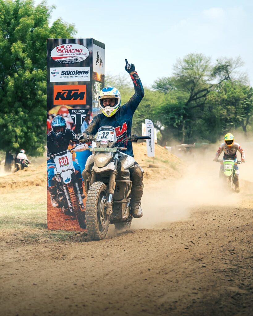 Ultraviolette X-47 Wins Two Titles at the Ahmedabad Dirt Track Race