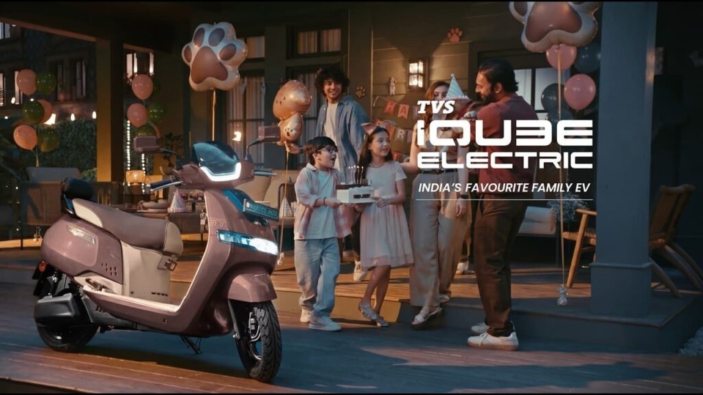 1 Millionth TVS iQube Electric Scooter Rolled out