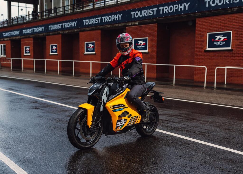 Ultraviolette F77 Sets Isle of Man TT Record