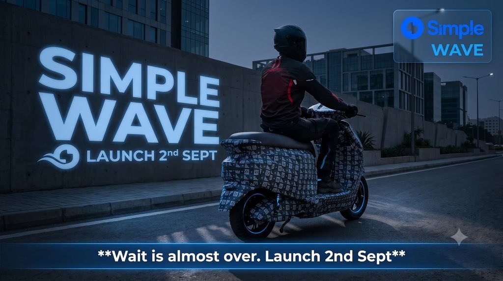 Simple Wave – Name of Simple’s Upcoming Family Scooter (Electric) | 2nd Sept Launch